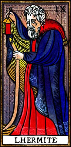 L'Hermite dans le tarot